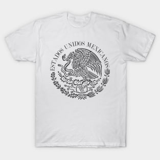 Estados unidos mexicanos - black lettering T-Shirt